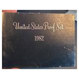 1982 US Proof coin set