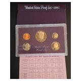 1987 US Proof coin set