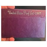 1987 US Proof coin set