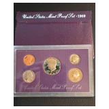 1989 US Mint Proof coin set