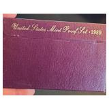 1989 US Mint Proof coin set