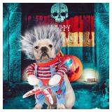 Deadly Dog Halloween Costume Scissors Pet Halloween Costumes for Small Medium Large Dogs Puppy Cats, Funny Dog Costumes Cosplay Party Clothes Outfit for Christmas Special Events