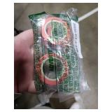 NatSumeBasics 3 Pink Washi Tapes Plain Decorative Masking Tape,32 Feet Self-Adhesive Tapes for Packaging Decor Journals Scrapbooks Planners DIY Crafts Gift (Pink)