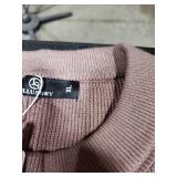 LILLUSORY Oversized Sweaters for Women 2025 Fall Fashion Outfits Trendy Crewneck Knit Cute Lightweight Sweater Pullover Tops Long Sleeve Shirts Winter Clothes Nutmeg XL