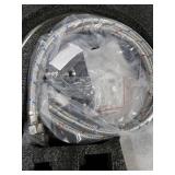 Kohonby Single Handle High Arc Brushed Nickel Kitchen Faucet Stainless Steel Commercial Single Hole Kitchen Sink Faucet, Modern One Hole Bar Sink Faucet with Deck Plate