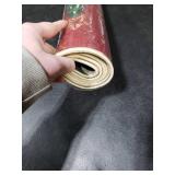 Nialnant Christmas Kitchen Rugs Set of 2, Merry Christmas Tree Kitchen Mats for Floor, Non-Slip Kitchen Rugs, Washable Floor Mats for Kitchen, Xmas Decorations for Home, 17