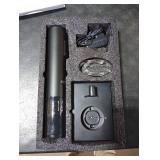 Secura Electric Wine Opener, Automatic Electric Wine Bottle Corkscrew Opener with Foil Cutter, Rechargeable (Black)