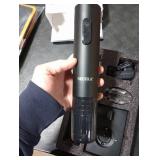 Secura Electric Wine Opener, Automatic Electric Wine Bottle Corkscrew Opener with Foil Cutter, Rechargeable (Black)