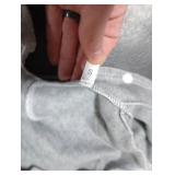 LifeWheel Dog Hoodie, Pet Jumpsuit Sweatshirt with Buttons, Clothes, Cold Weather Coats, Pajamas, Winter Warm Cotton Puppy 4 Legs for Small Dogs Cats Boy Girl, Black + Grey