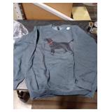Labrador Retriever Sweatshirt Black Lab Lover Sweatshirt Large