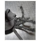 Pet Spider Costume Halloween Furry Giant Simulation Spider Apparel for Cats and Small to Medium Dogs Halloween Party Dress Up Festival Decoration Cosplay Costume (Small)