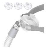 Unsvorns Nasal Pillow Supplies - Includes 3 Packs Nasal Mask Nose Pillows Small, Medium, and Large Nose Cushions - Includes Tube, Frame, and Strap