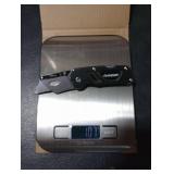 Ultrean Food Scale, Digital Kitchen Scale with LCD Display, Weight Grams and Ounces for Baking Cooking and Meal Prep, 6 Units with Tare Function, 304 Stainless Steel, 11lb (Batteries Included)