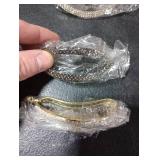 VGÂ·Lumina Hair Clips for Women Claw Clip Gold Fashion Thick Thin Long Hair Accessories Barrettes Black Snap Hair Stuff Metal Pearl Creaseless Sparkly Flat Hairclips