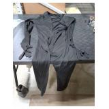 ksotutm Long Sleeve Jumpsuit for Women Sexy One Piece Jumpsuit Black Bodycon Jumpsuit Jumpsuits Black Large