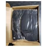 Tatuo 6 Pack Christmas Burlap Stockings Large 18 Xmas Stockings Christmas Hanging Decorations Tree Decor Xmas Party Supplies with 6 Sheet Letter Self Adhesive Vinyl Sticker(Black)