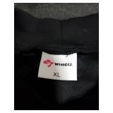 WIHOLL Two Piece Sets for Women Fall Fashion 2025 Workout Set Cruise Vacation Outfits Dressy Casual Trendy Resort Wear for Seniors Winter Old Money Clothes Pjs Lounge Sets Sweatsuits Black XL