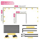 Xiomot Over The Table Rod Stand with Clamps Adjustable 13