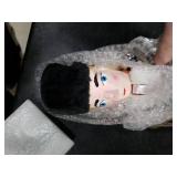 Clever Creations Leopard Print Female Shopper 15 Inch Traditional Wooden Nutcracker, Festive Christmas Decor for Shelves and Tables