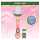 Wicked Glinda Light and Sound Musical Bubble Wand, Includes NO Bubble Solution