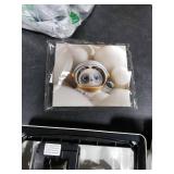 Restaurant Play Food Set Toy - 40+ PCS Fast Food Playset with Potato Cutter, Simulated Frying Effect & Lights, Order, Card & Drink Station - Interactive Role Play Toy Birthday Gift for Boys Girls