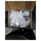 Rergy Cabinet Handles Drawer Pulls and Knobs, 10Pack Brushed Nickel Single Hole, Kitchen Hardware for Dresser Handle Zinc Alloy Furniture Pull