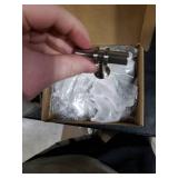 Rergy Cabinet Handles Drawer Pulls and Knobs, 10Pack Brushed Nickel Single Hole, Kitchen Hardware for Dresser Handle Zinc Alloy Furniture Pull