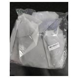 River Dream No Hook Slub Textured Shower Curtain with Snap-in PEVA Liner Set - 71 x 74(72), Hotel Style with See Through Top Window, Machine Washable & Water Repellent, Gray, 71x74