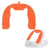 Front Cover for Automatic Microchip Pet Feeder, Avoid Pets competing for Food, Prevent Food Stealing for Cats and Small Dogs (Orange)