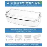 W10710203 Refrigerator Door Bin Fit for whirlpool kenmore Refrigerator WRS571CIDM01 WRS588FIHZ00 WRS588FIHZ04 Door Bin- Replaces W10451871 3436767 by AMI PARTS