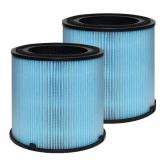 Asheviller AP1001 Filter Replacement, Compatible with AP1001 Air Purifier, Part Number AP1001-RF, 5-Layer Purification System, 2 Pack