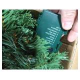 JOIEDOMI 3 Pack 19 Christmas Wreaths with Bow Pre-Lit Artificial with 20 Warm Lights Cordless for Home Front Door Wall Xmas Indoor Outdoor Christmas Decorations Window Door Wreath, Battery Operated