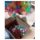 PullCrease 1000 Pieces Bouncy Balls in Bulk 25 Mm/ 1 Inch Rubber High Bouncing Balls for Kids Colorful Bouncy Ornament for Kids Party Favors Prizes Gift Vending Machines Outdoor Activities