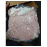 Westinghouse Wearable Heated Throw Blanket, Electric Heated Wrap Poncho Shawl with Pockets, 6 Heating Levels & 2 to 10 Hours Time Settings, 50 x 60 Inch, Pink