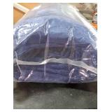 Seward Park Navy Blue Sherpa Comforter Set Twin XL Size, All Season Soft Warm Fleece Fall Blanket, Winter College Dorm Bedding