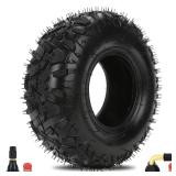XIKOBY 145/70-6 145 70 6 Tire Tubeless Compatible with Coleman CT100U CC100X Mini Bike KT196 Go Kart Baja Doodle Bug DB30 GMB100 Motovox Mega Moto 80cc 105cc Kazuma ATV Quad 4 Wheeler UTV Parts