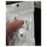 Holicfun 1/4 Inch-20 Threaded Camera Mount Adapter Compatible with Ring Spotlight Cam Plus and Spotlight Cam Pro (1st Gen), 2-Pack, White