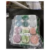 NETANY 12-pack 16oz Glass jars with Airtight Lids, Overnight Oats Containers with Lids, Wide mouth Mason Salad jars, Glass Food Storage Containers for Snacks Yogurt Spice Sugar