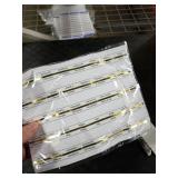 White Bible Tabs with Gilded Edges Compact Waterproof Set for On-The-Go Scripture Marking, Index Tabs Study Supplies Guide Kit (66 Tabs for Old & 14 New Testament)