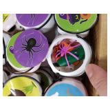 384PCS Prefilled Party Favor Bulk for Kids, 48PACK Prefilled Ghost Cauldrons With 6 Halloween Toys Inside, Goodie Bag Fillers, Prizes Gifts Miniatures for Kids, Trick or Treat