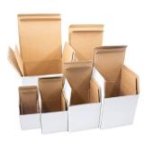 KeaJuidy 12pcs Prank Gift Box Nesting Gift Boxes Assorted Size Surprise Box Square Funny Gag Gift Nesting Cartons Great for Christmas Birthday Wrapping Presents or Decoration (2-6.3 Inch) (1 Set)