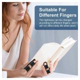 HLOES 5Pcs Trigger Finger Splint, Finger Braces Joint Stabilizer, Adjustable Mallet Splint and Hand Brace, Finger Straightener for Arthritis Fits Thumb, Index, Middle, Ring and Pinky Fingers(5PCS)