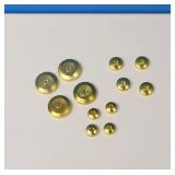 Replacement for Clock Hand Nut Assortment 12 Pieces Brass Grandfather Wall Mantel