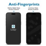 Mothca Matte Glass Screen Protector for iPhone Air / 17 Air (6.5 inch) Anti-Glare & Anti-Fingerprint Tempered Glass Film, [Easy Installation Frame] Case Friendly, Smooth as Silk