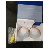 MomMed Wearable Breast Pump (Model S21) Double Electric Hands-Free Breast Pump, Leak-Proof Design, 3 Modes (Stimulation, Expression, Auto) & 12 Vacuum Levels, Portable and Quiet