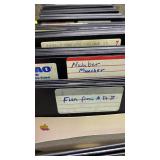 Apple II Software Collection with KAO Minidex/78 Storage Case