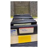 Apple II Software Collection with KAO Minidex/78 Storage Case