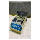 Verbatim Verex 5.25\" Floppy Disk Collection with Storage Case