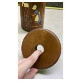 2  Wooden Butter Churn Set