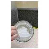 Regular Clear Glass Mason Jars and Tray